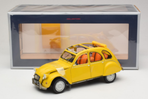 Citroen 2CV 6 Club Mimosa Yellow Norev 1:18 181496 Métal Moulé — image 6 sur 6