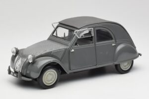 Citroen 2CV A Gris Tchibo 1:18 49418 Métal Moulé