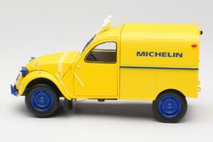 Citroen 2CV Fourgonnette Michelin Bibendum Norev 1:18 181502 Métal Moulé — image 3 sur 6