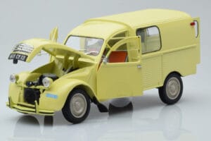 Citroen 2CV Furgonette AK350 Jaune Pastis Norev 1:18 181488 Métal Moulé — image 2 sur 8