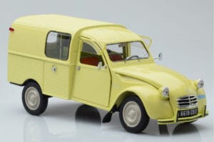 Citroen 2CV Furgonette AK350 Jaune Pastis Norev 1:18 181488 Métal Moulé — image 6 sur 8