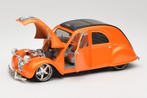 Citroen 2CV Orange Maisto 1:18 31321 Métal Moulé — image 2 sur 8