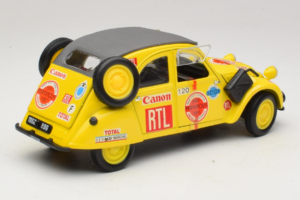 Citroen 2CV Rally Jaune Maisto 1:18 56032 Métal Moulé — image 2 sur 6
