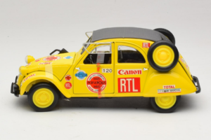 Citroen 2CV Rally Jaune Maisto 1:18 56032 Métal Moulé — image 3 sur 6