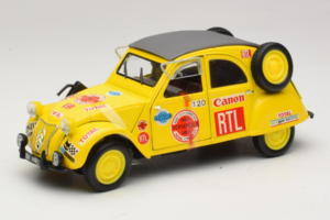 Citroen 2CV Rally Jaune Maisto 1:18 56032 Métal Moulé