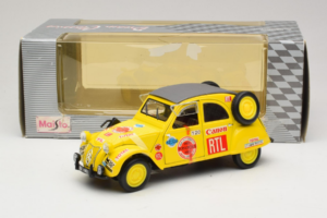 Citroen 2CV Rally Jaune Maisto 1:18 56032 Métal Moulé — image 6 sur 6