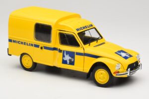 Citroen Acadiane Michelin Jaune Solido 1:18 S1800406 Métal Moulé — image 4 sur 6