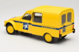 Citroen Acadiane Michelin Jaune Solido 1:18 S1800406 Métal Moulé — image 5 sur 6