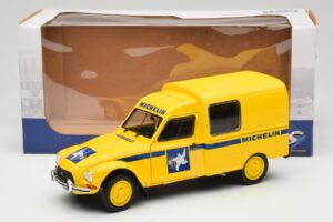 Citroen Acadiane Michelin Jaune Solido 1:18 S1800406 Métal Moulé — image 6 sur 6
