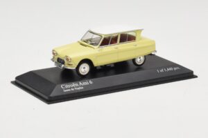 Citroen Ami 6 Jaune Blanc Minichamps 1:43 400111661 Métal Moulé — image 2 sur 4