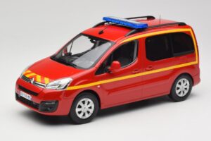 Citroen Berlingo II Pompiers Rouge Norev 1:18 181641 Métal Moulé