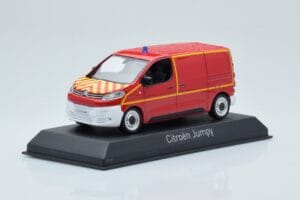 Citroen Jumpy Van Sapeurs Pompiers Rouge Norev 1:43 155822 Métal Moulé — image 2 sur 4
