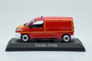 Citroen Jumpy Van Sapeurs Pompiers Rouge Norev 1:43 155822 Métal Moulé