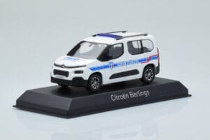 Citroen Berlingo Police Municipale v1 Blanc Bleu Norev 1:43 155767 Métal Moulé — image 2 sur 4