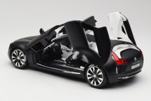 Citroen C-Metisse Matte Black Norev 1:18 181597 Métal Moulé — image 5 sur 8