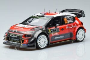 Citroen C3 WRC #10 K. Meeke / P. Nagle Rally Monte Carlo 2018 Norev 1:18 181636 Métal Moulé