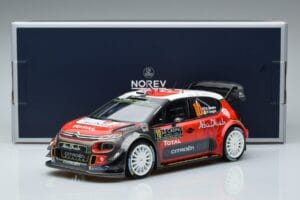 Citroen C3 WRC #10 K. Meeke / P. Nagle Rally Monte Carlo 2018 Norev 1:18 181636 Métal Moulé — image 6 sur 6