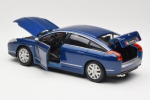 Citroen C6 Bleu Bburago 1:18 18-12073 Métal Moulé — image 5 sur 8