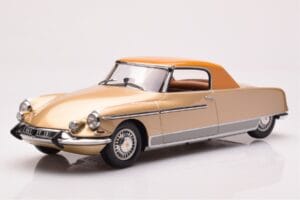 Citroen DS 19 Le Dandy Beige et Marron Norev 1:18 181741 Métal Moulé