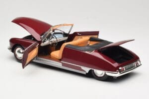 Citroen DS19 Cabriolet Bordeaux Norev 1:18 181561 Métal Moulé — image 5 sur 8