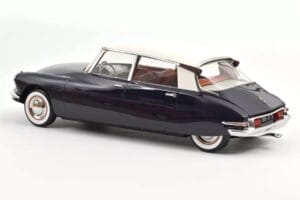 Citroen DS19 Violet & Champagne Norev 1:12 121579 Métal Moulé — image 2 sur 2