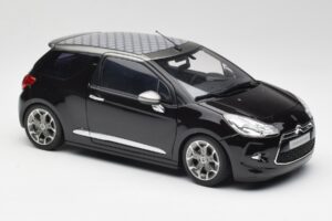 Citroen DS3 Cabrio Perla Nera Noir Norev 1:18 AMC019115 Métal Moulé — image 6 sur 8