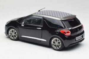 Citroen DS3 Cabrio Perla Nera Noir Norev 1:18 AMC019115 Métal Moulé — image 7 sur 8