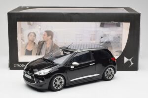 Citroen DS3 Cabrio Perla Nera Noir Norev 1:18 AMC019115 Métal Moulé — image 8 sur 8