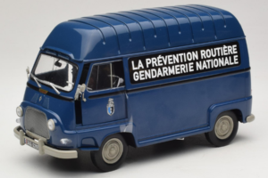 Citroen Estafette Gendarmerie Bleu Avec Figurine Norev 1:18 185165 Métal Moulé