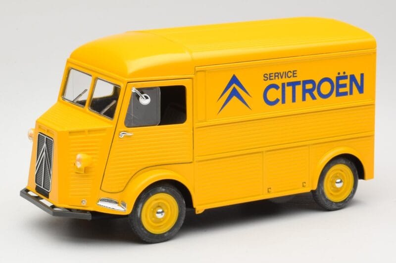Citroen HY Service Jaune Cedrat Solido 1:18 8053 Métal Moulé