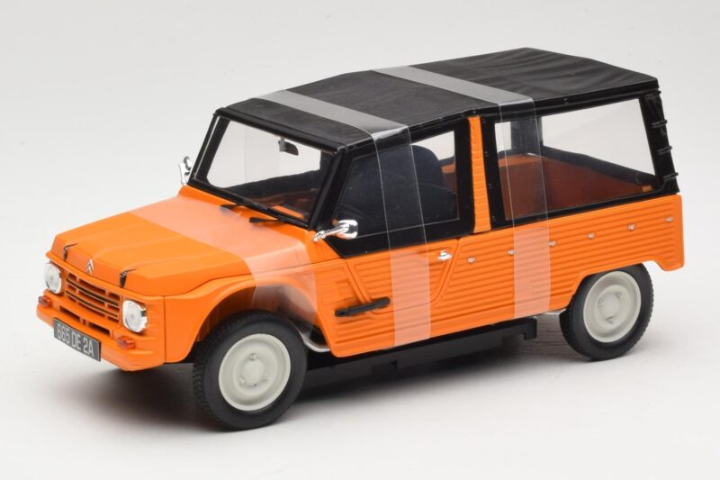 Citroen Mehari 4x2 Orange Norev 1:18 181515 Métal Moulé