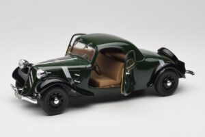 Citroen Traction Avant 11 Coupé Vert Solido 1:18 8179 Métal Moulé — image 2 sur 8