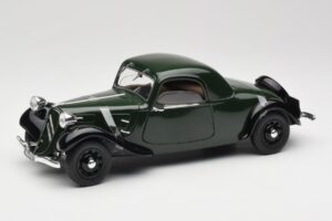 Citroen Traction Avant 11 Coupé Vert Solido 1:18 8179 Métal Moulé