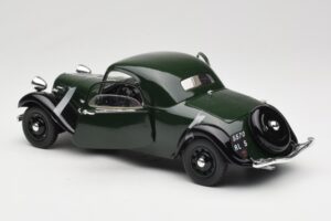 Citroen Traction Avant 11 Coupé Vert Solido 1:18 8179 Métal Moulé — image 5 sur 8