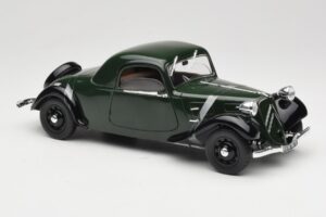 Citroen Traction Avant 11 Coupé Vert Solido 1:18 8179 Métal Moulé — image 6 sur 8