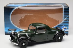 Citroen Traction Avant 11 Coupé Vert Solido 1:18 8179 Métal Moulé — image 8 sur 8