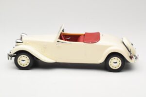 Citroen Traction Avant 11B Cabriolet Crème Norev 1:18 181440 Métal Moulé — image 3 sur 6