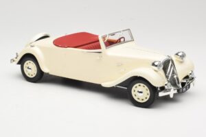 Citroen Traction Avant 11B Cabriolet Crème Norev 1:18 181440 Métal Moulé — image 4 sur 6