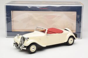Citroen Traction Avant 11B Cabriolet Crème Norev 1:18 181440 Métal Moulé — image 6 sur 6