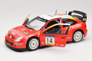 Citroen Xsara T4 WRC #14 P. Bugalski / J-P. Chiaroni WRC 2001 Solido 1:18 9021 Métal Moulé — image 2 sur 8