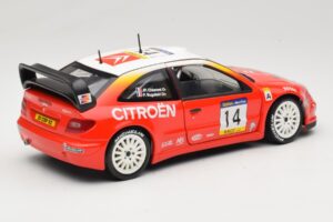Citroen Xsara T4 WRC #14 P. Bugalski / J-P. Chiaroni WRC 2001 Solido 1:18 9021 Métal Moulé — image 3 sur 8