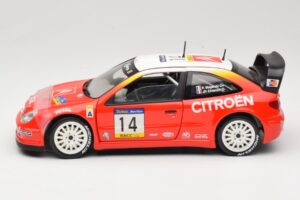 Citroen Xsara T4 WRC #14 P. Bugalski / J-P. Chiaroni WRC 2001 Solido 1:18 9021 Métal Moulé — image 4 sur 8