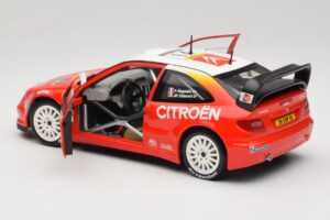 Citroen Xsara T4 WRC #14 P. Bugalski / J-P. Chiaroni WRC 2001 Solido 1:18 9021 Métal Moulé — image 5 sur 8