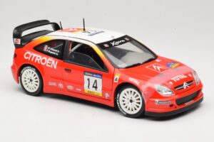 Citroen Xsara T4 WRC #14 P. Bugalski / J-P. Chiaroni WRC 2001 Solido 1:18 9021 Métal Moulé — image 6 sur 8