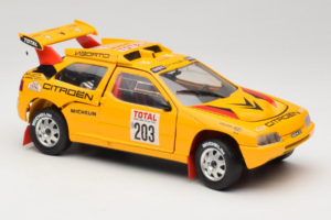 Citroen ZX Rallye Raid #203 1992 Solido 1:18 9003-N1 Métal Moulé — image 6 sur 8