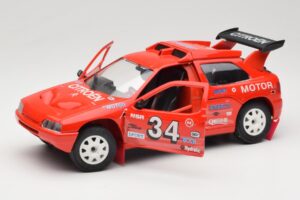 Citroen ZX Rallye #34 Rally 1992 Solido 1:18 9003 Métal Moulé — image 2 sur 8
