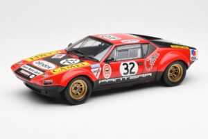 De Tomaso Pantera #32 Jaquemin / Deprez 24 Hours of Le Mans 1972 Kyosho 1:18 08855B Métal Moulé