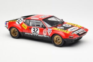 De Tomaso Pantera #32 Jaquemin / Deprez 24 Hours of Le Mans 1972 Kyosho 1:18 08855B Métal Moulé — image 7 sur 8