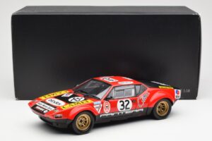 De Tomaso Pantera #32 Jaquemin / Deprez 24 Hours of Le Mans 1972 Kyosho 1:18 08855B Métal Moulé — image 8 sur 8