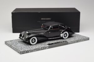 Delage D8-120 Cabriolet Noir Minichamps 1:18 107115131 Métal Moulé — image 6 sur 6